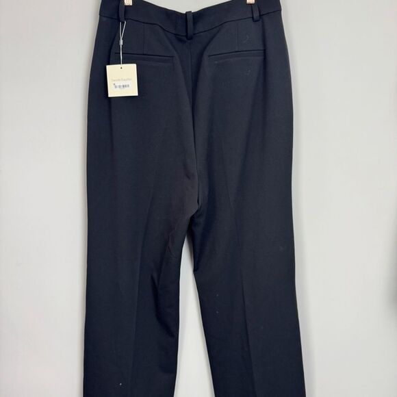 FAVORITE DAUGHTER | NEW The Favorite Black Pants Women’s Size 16 Petite - Picture 12 of 13